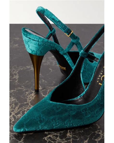 gucci priscilla pump|GUCCI Priscilla velvet.